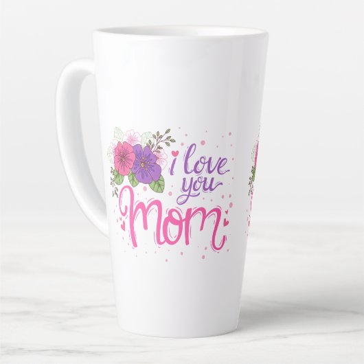 Ik hou van je moeder | MOEDERDAG Latte Mok (Linkerhoek)