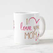 Ik hou van je moeder mok (Voorkant rechts)