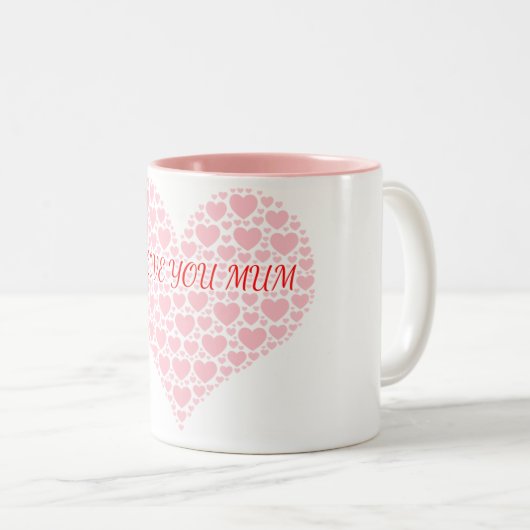 Ik hou van je moeder mok (Voorkant rechts)