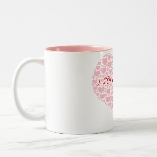 Ik hou van je moeder mok (Links)