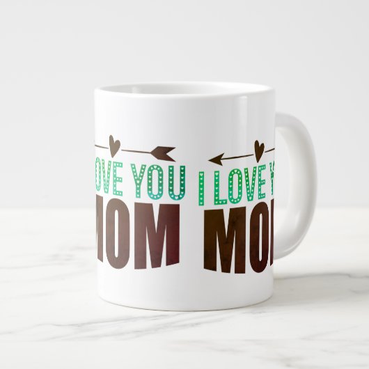 Ik hou van je moeder mok (Voorkant rechts)