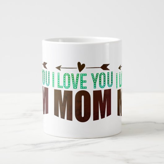Ik hou van je moeder mok (Voorkant)