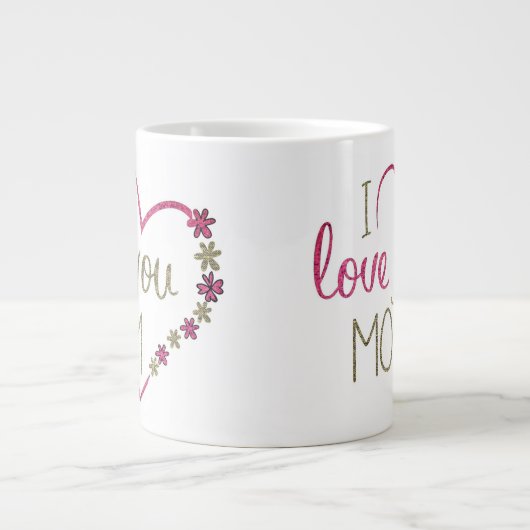 Ik hou van je moeder mok (Voorkant)