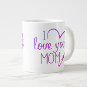 Ik hou van je moeder mok (Voorkant rechts)