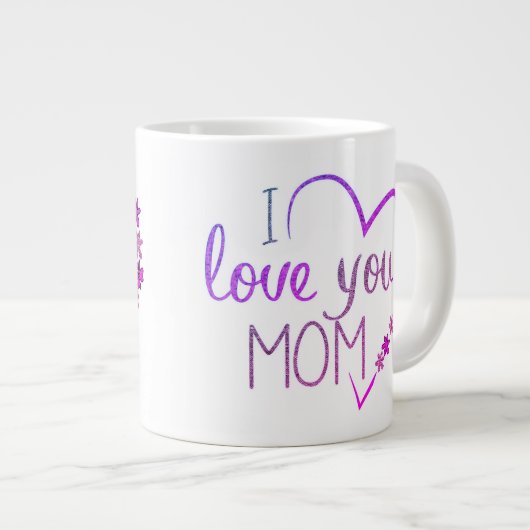 Ik hou van je moeder mok (Voorkant rechts)