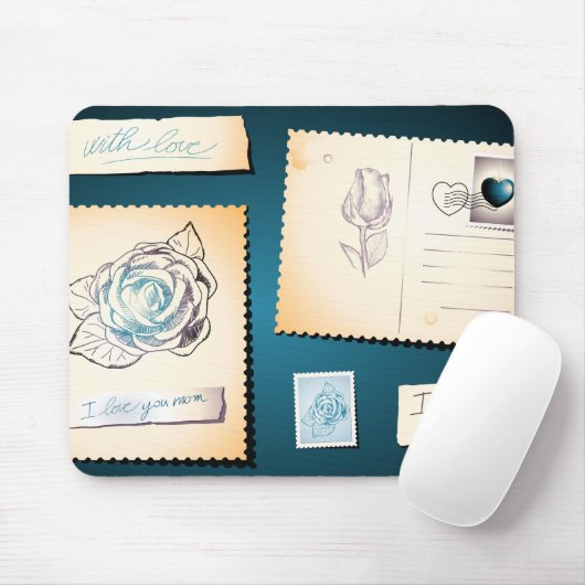 Ik hou van je moeder, mousepad. muismat (Met muis)