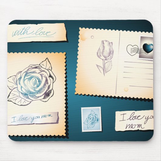 Ik hou van je moeder, mousepad. muismat (Voorkant)
