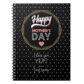 Ik hou van je moeder notitieboek (Voorkant)