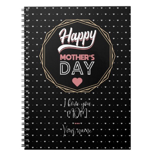 Ik hou van je moeder notitieboek (Voorkant)