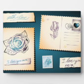 Ik hou van je moeder, plaque fotoplaat (Voorkant)