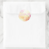 Ik hou van je moeder ronde sticker (Tas)