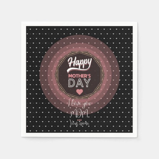 Ik hou van je moeder servet (Voorkant)