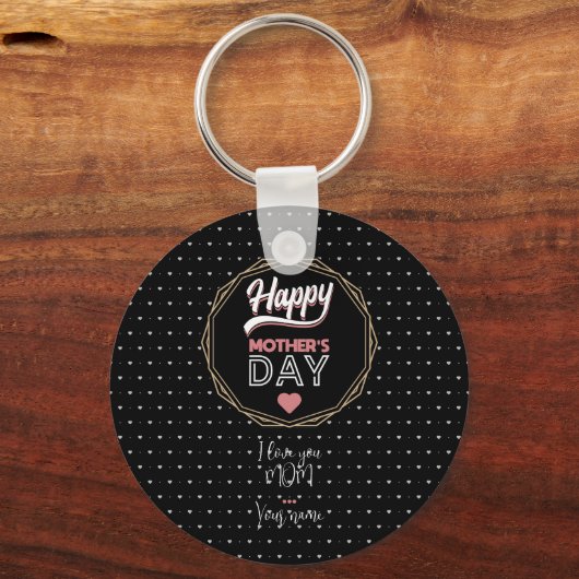 Ik hou van je moeder sleutelhanger (Voorkant)