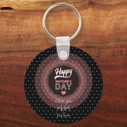 Ik hou van je moeder sleutelhanger (Voorkant)
