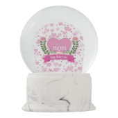 Ik hou van je moeder - sneeuw Wereldbol Sneeuwbol (Achterkant)