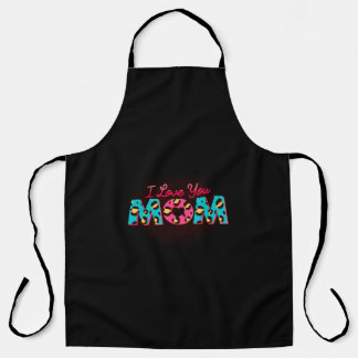Ik hou van je moeder Sublimation Schort