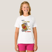 Ik hou van je moeder. t-shirt (Voorkant volledig)