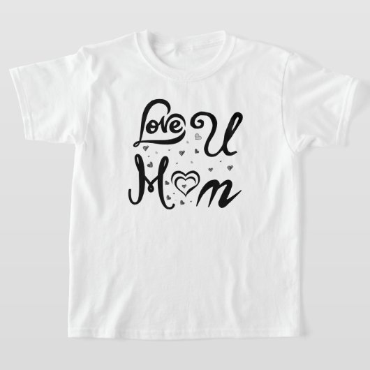 Ik hou van je moeder t-shirt (Laagn)