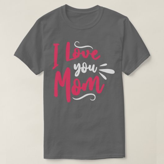 Ik hou van je moeder t-shirt (Design voorkant)