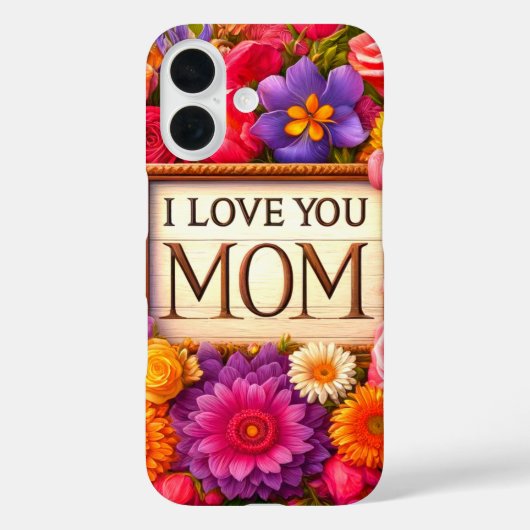 Ik hou van je moeder telefoonhoesje Case-Mate iPhone case (Achterkant)