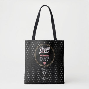 Ik hou van je moeder tote bag