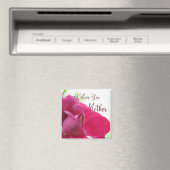 Ik hou van je moeder Zacht Roze Roze Moederdag Magneet (Insitu (Vaatwasser))