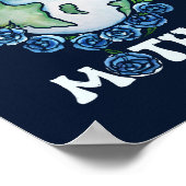 Ik hou van je moederdag poster (Hoek)