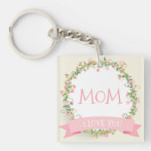 Ik hou van je Moederdag Sleutelhanger (Voorkant)