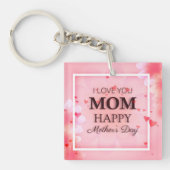 Ik hou van je Moederdag Sleutelhanger (Voorkant)
