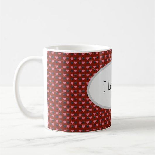 Ik hou van je mok (Links)