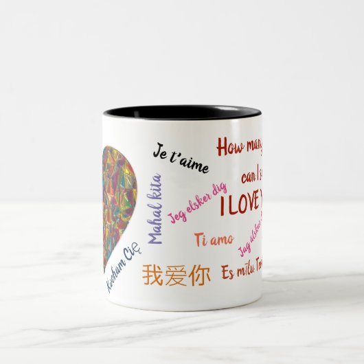 Ik hou van je Mok (Center)