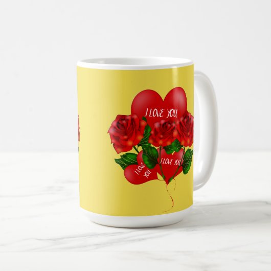 Ik hou van je mok (Voorkant rechts)