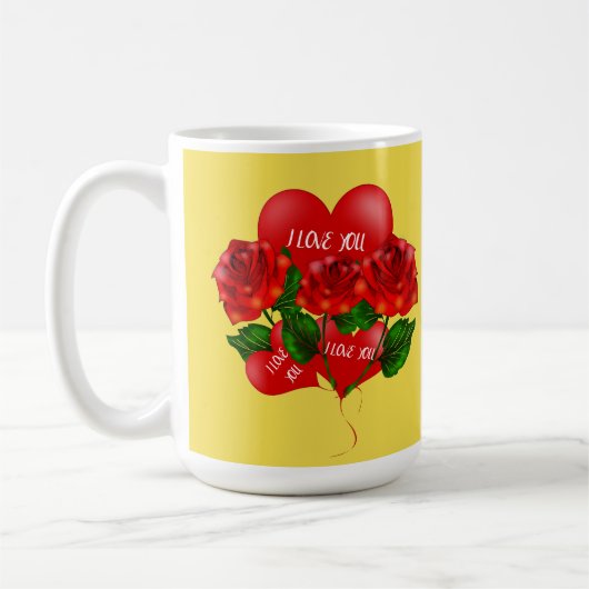 Ik hou van je mok (Links)