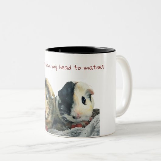 Ik hou van je Mok - proefkonijn (Voorkant rechts)