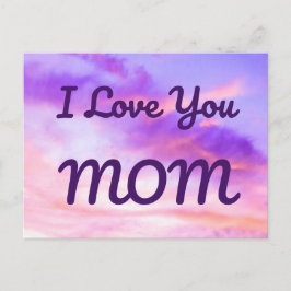 Ik hou van je MOM-briefkaart Briefkaart