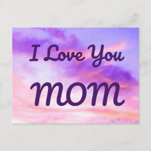 Ik hou van je MOM-briefkaart Briefkaart