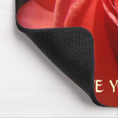 IK HOU VAN JE MOM! Gift Mousepad Mothers Roos Flow Muismat (Hoek)