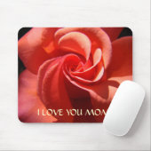 IK HOU VAN JE MOM! Gift Mousepad Mothers Roos Flow Muismat (Met muis)