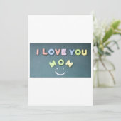 Ik hou van je, MoM Kaart (Staand voorkant)