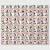 Ik hou van je MOM Moederdag Foto Cadeaupapier (Vlak)