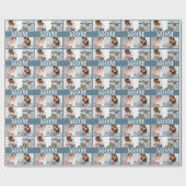 Ik hou van je MOM Moederdag Foto Cadeaupapier (Vlak)