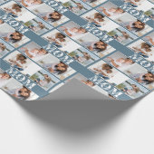 Ik hou van je MOM Moederdag Foto Cadeaupapier (Hoek)