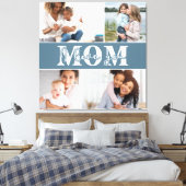 Ik hou van je MOM Moederdag Foto Canvas Afdruk (Insitu (Slaapkamer))