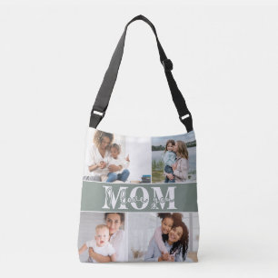 Ik hou van je MOM Moederdag Foto Crossbody Tas