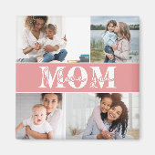 Ik hou van je MOM Moederdag Foto Magneet (Voorkant)