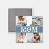 Ik hou van je MOM Moederdag Foto Magneet (Voorkant / Achterkant)