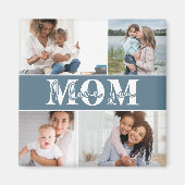 Ik hou van je MOM Moederdag Foto Magneet (Voorkant)