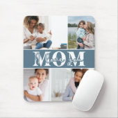 Ik hou van je MOM Moederdag Foto Muismat (Met muis)