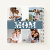 Ik hou van je MOM Moederdag Foto Notitieboek (Achterkant)