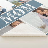 Ik hou van je MOM Moederdag Foto Sherpa Deken (3/4)